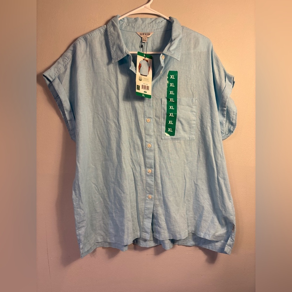 Orvis Light Blue Women's Camisole Top